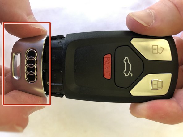 audi key battery change