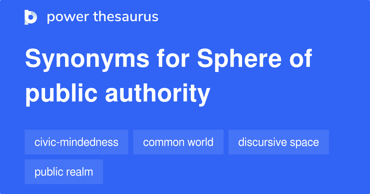 authority thesaurus