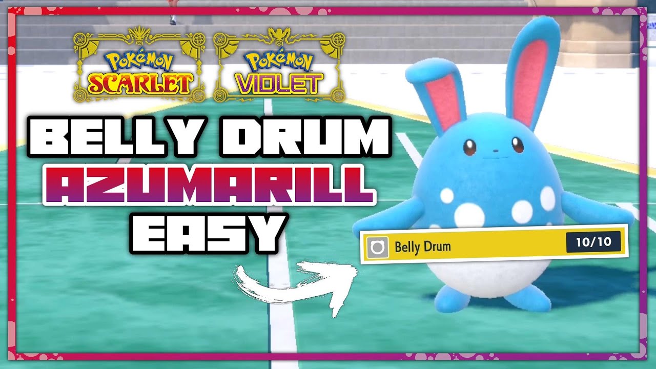 azumarill with belly drum