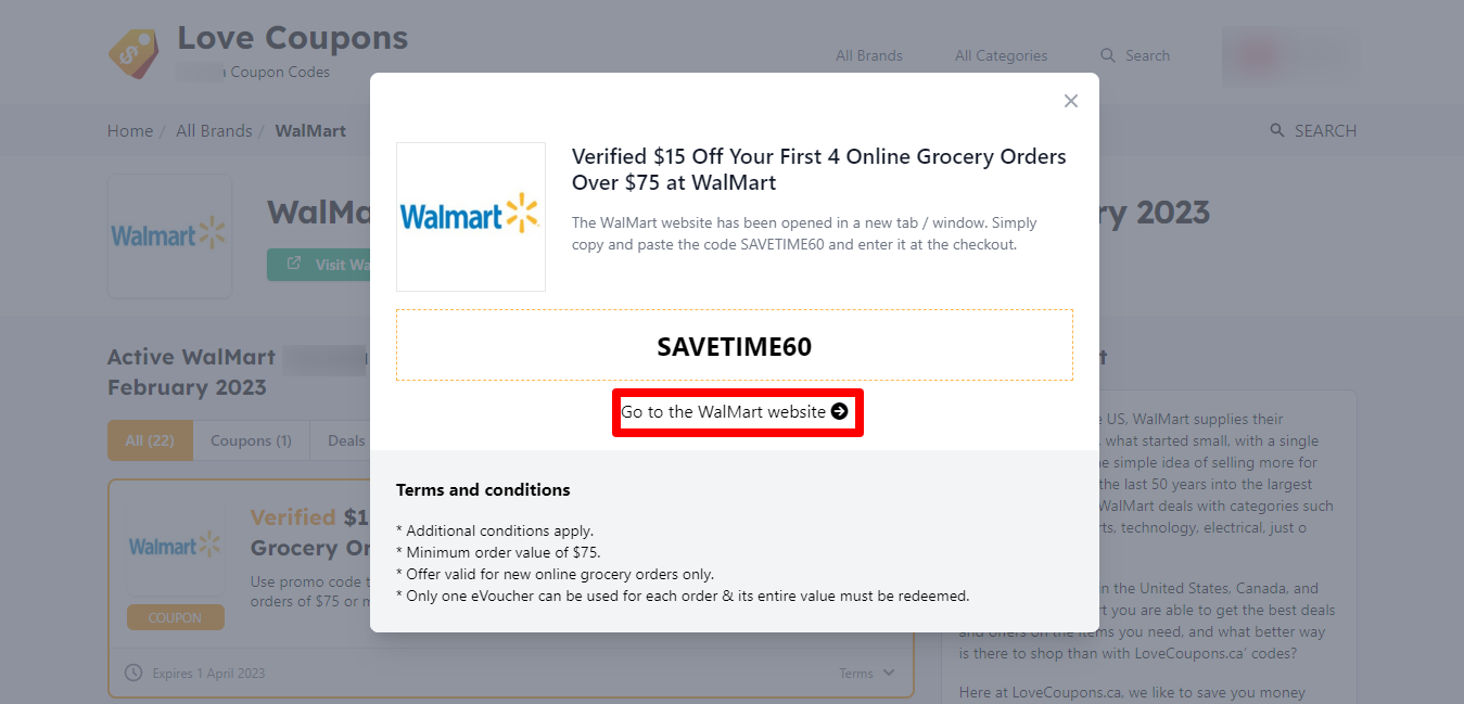 promo codes for walmart online