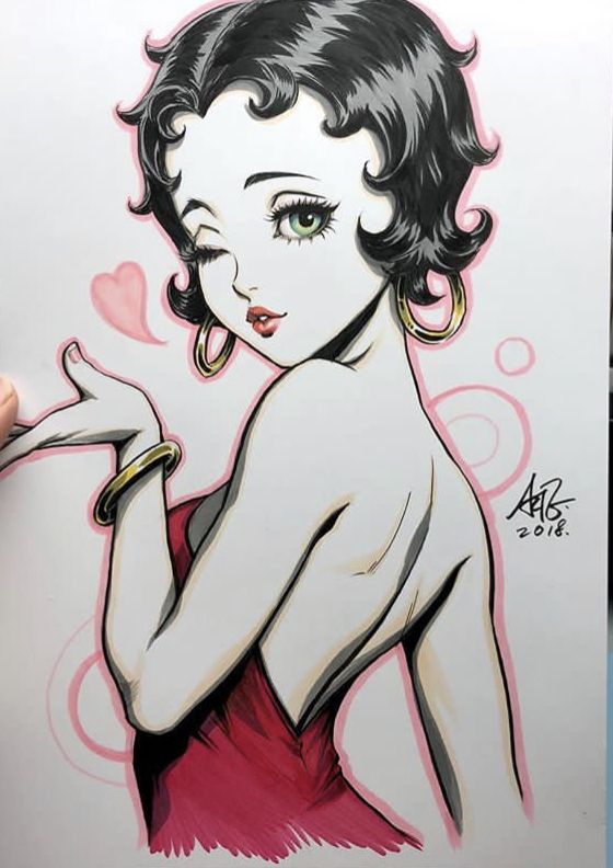 betty boop art