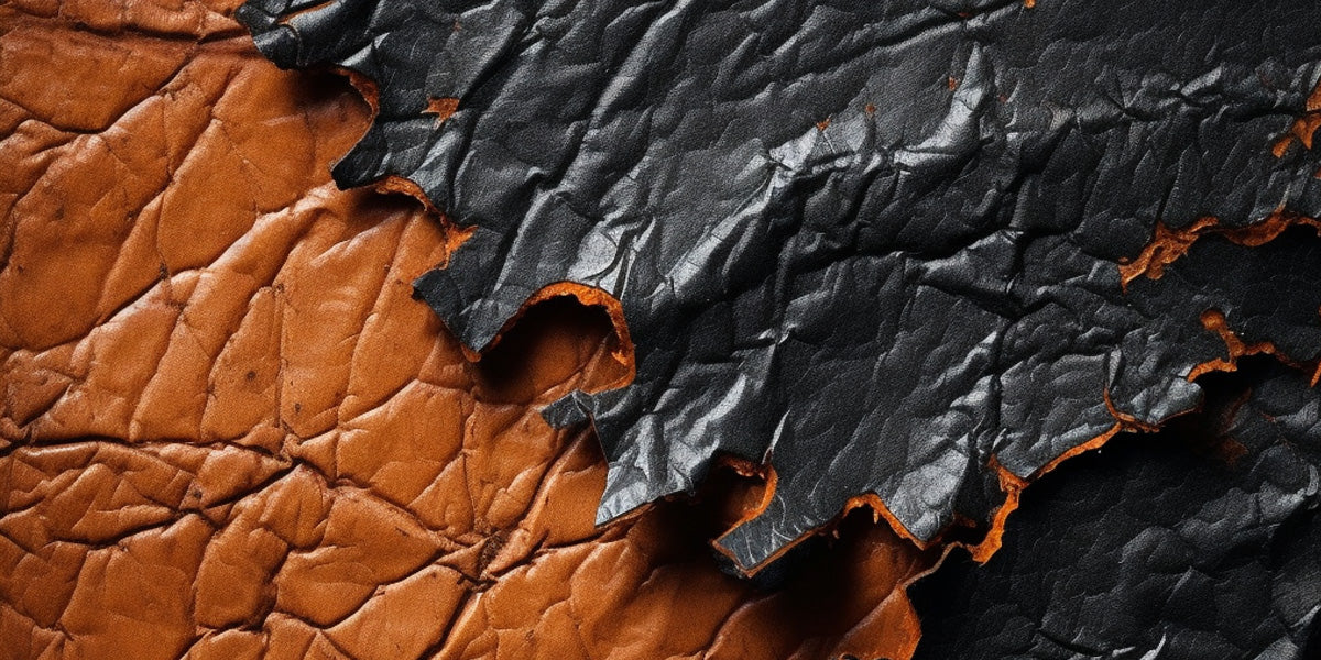 how to fix peeling leather