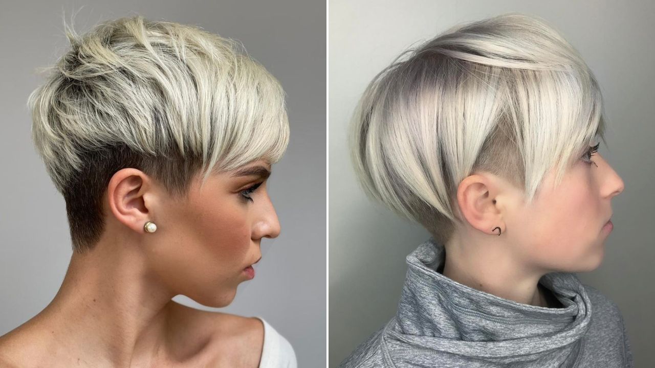 short hair undercut hairstyle