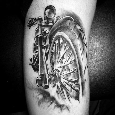 motorcycle tattoo