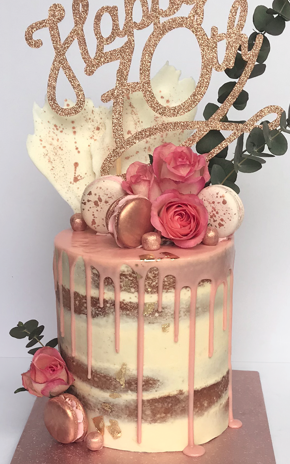 70th birthday cake designs