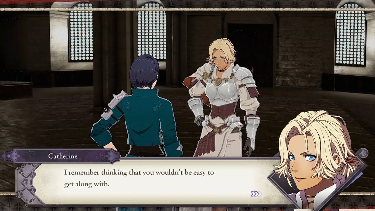 fire emblem three houses catherine support