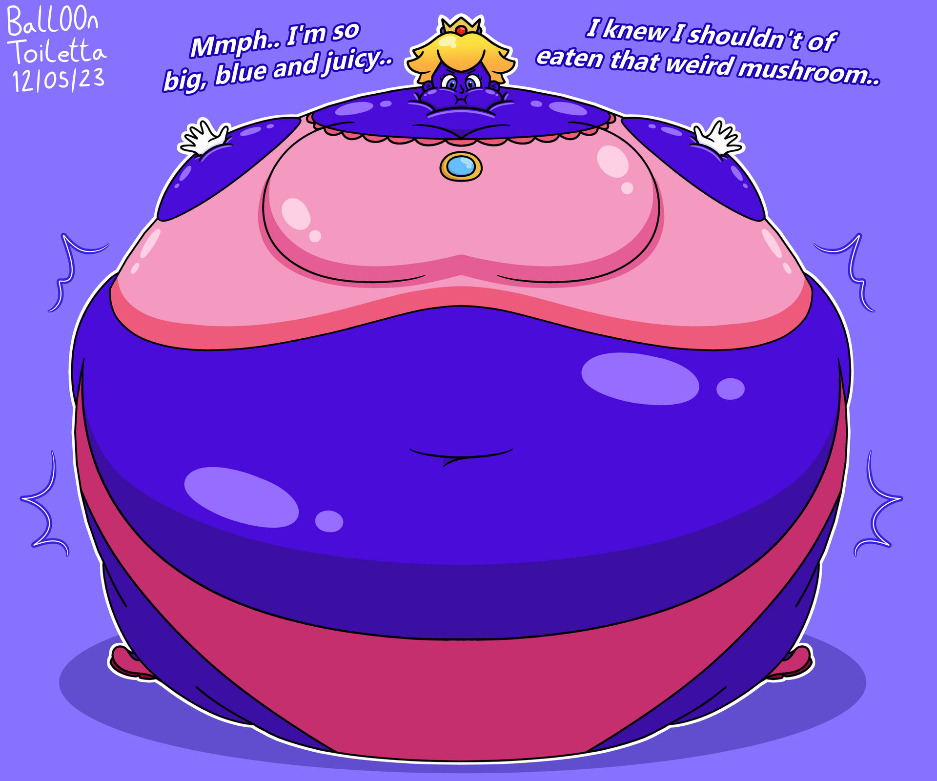 peach blueberry inflation