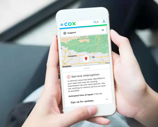 cox outage map