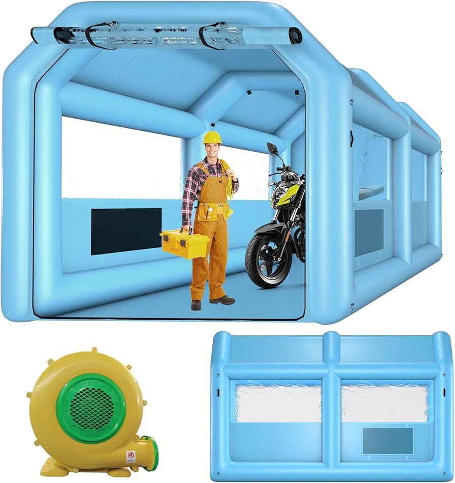 inflatable paint booth