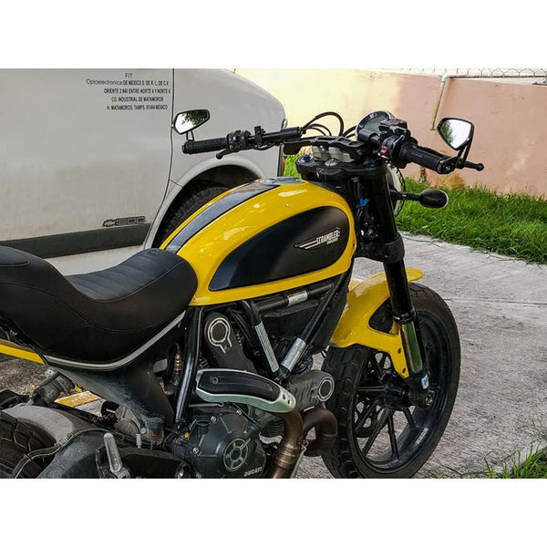 ducati scrambler flat bars