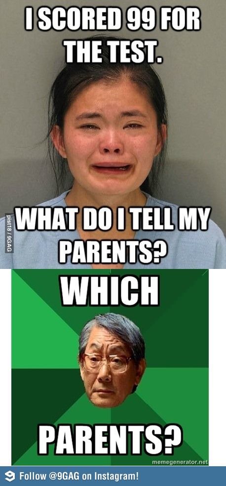 asian parents meme