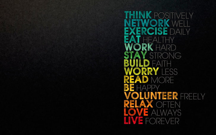 stay positive desktop wallpaper