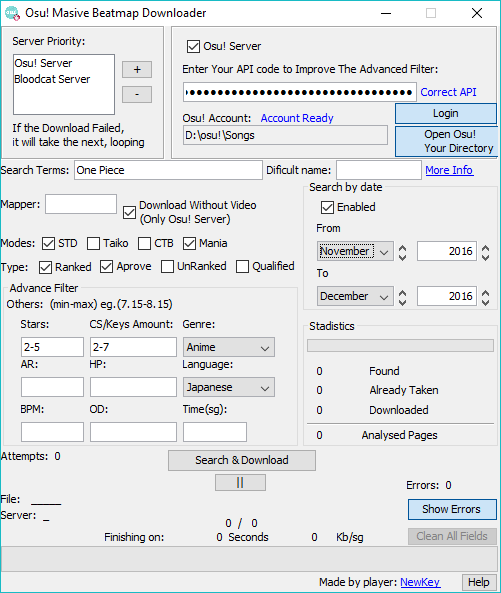 osu map downloader