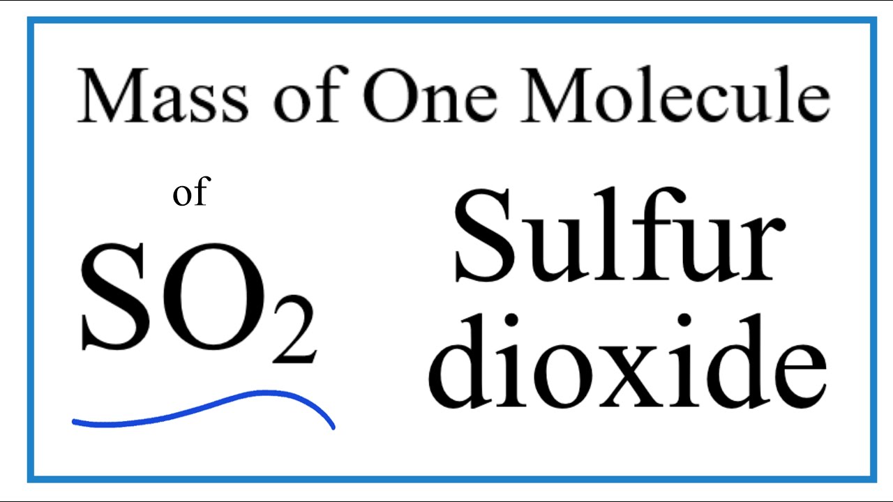 so2 molar mass