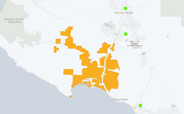 power outage san luis obispo