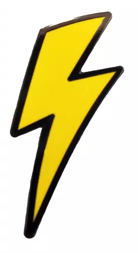 cartoon lightning bolt