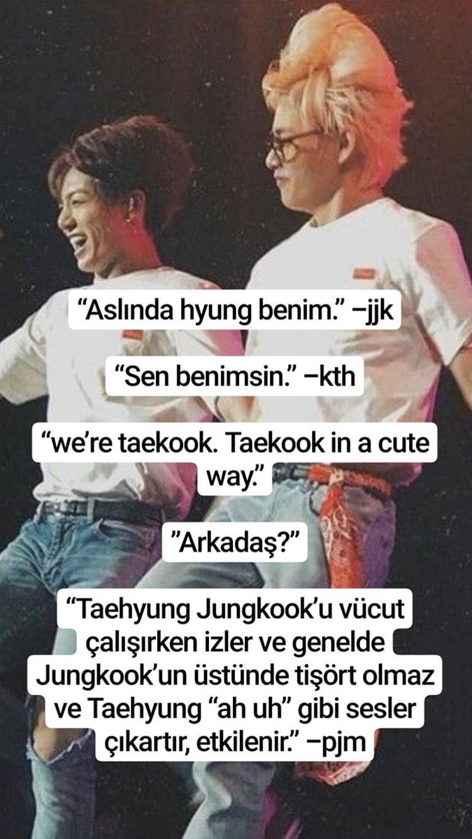 taekook ne demek