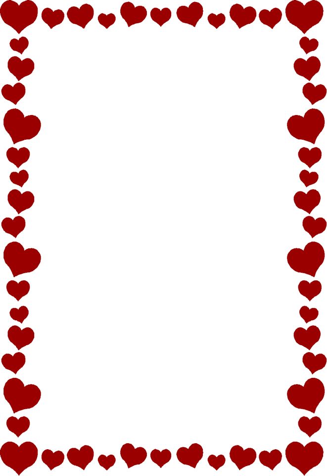 heart border clipart