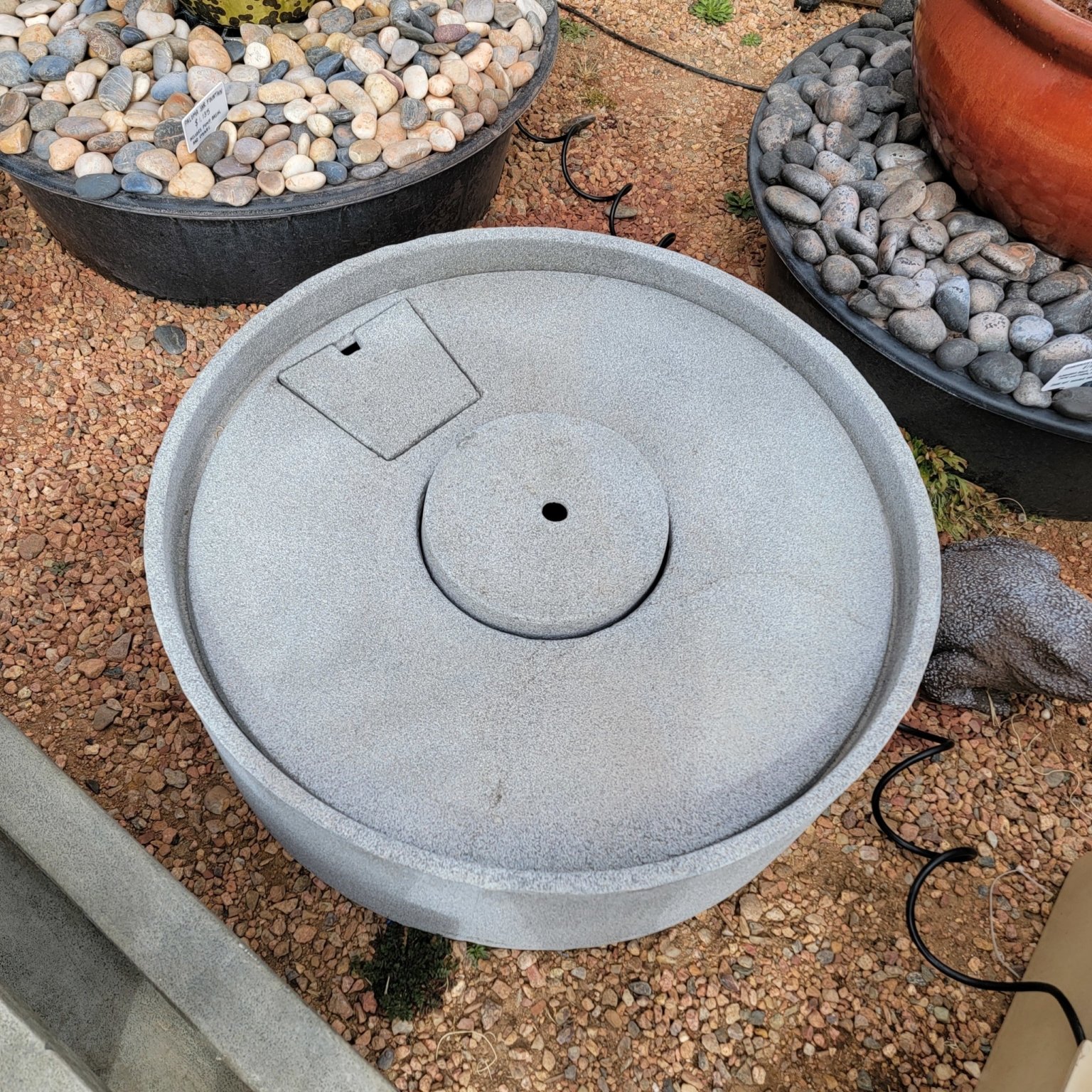 fiberglass fountain basins