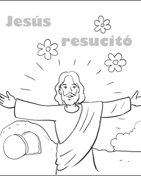 dibujo pascua de resurreccion