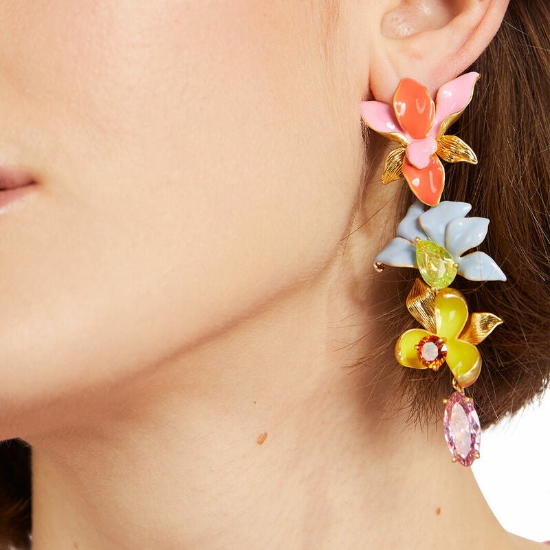 kate spade flower earrings