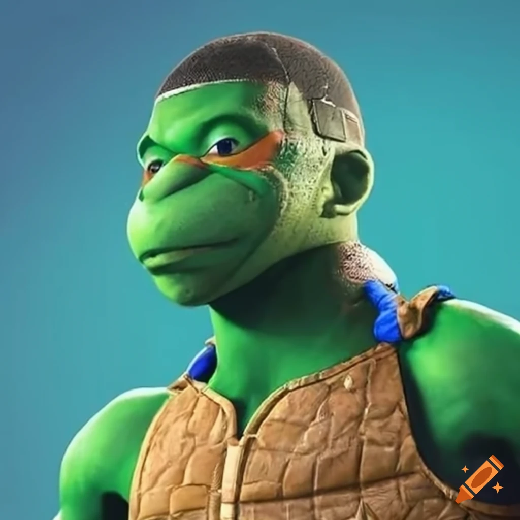 mbappe ninja turtle meme