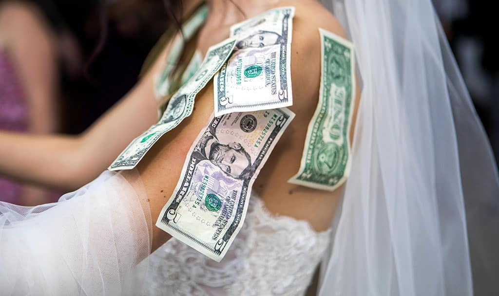 money dance songs for weddings