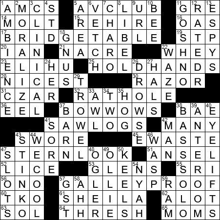 anteroom crossword clue