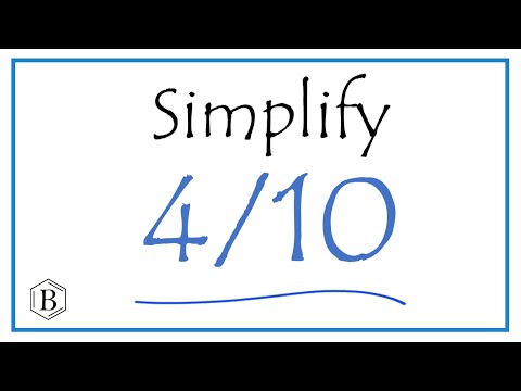 what is 4 10 in simplest form