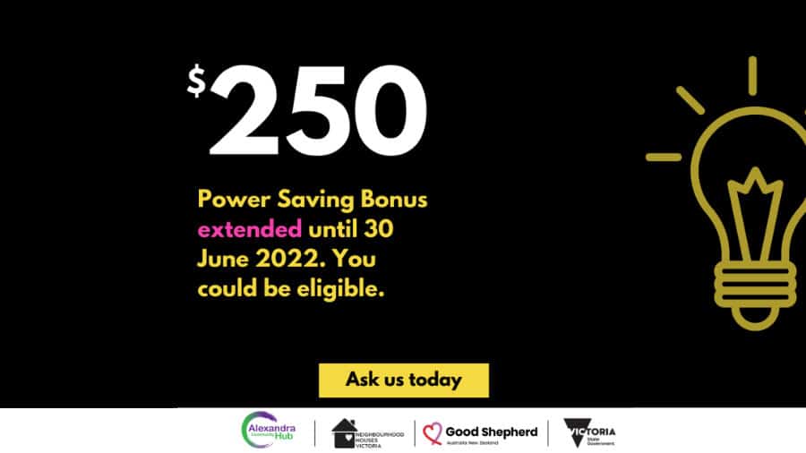 $250.00 power saving bonus