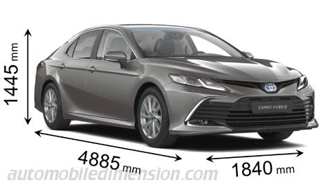 length of toyota camry