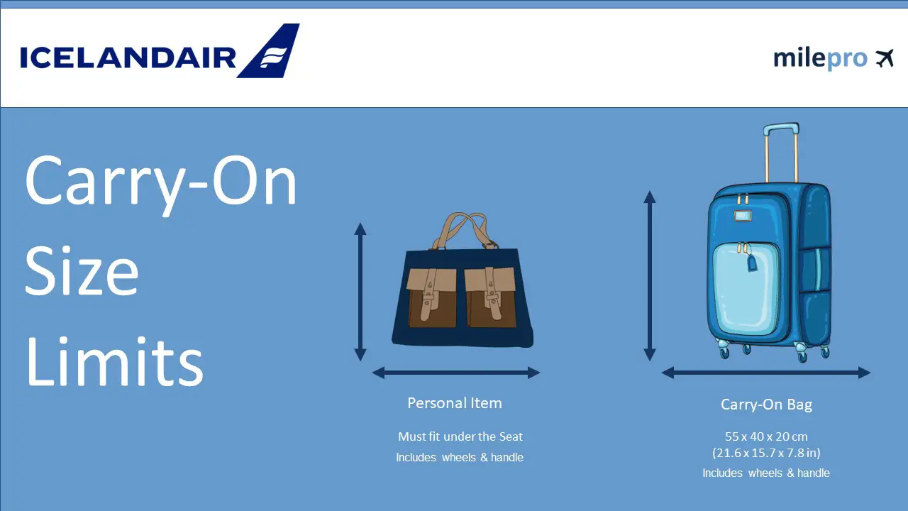 icelandair checked baggage allowance