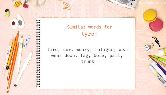 tyre synonym