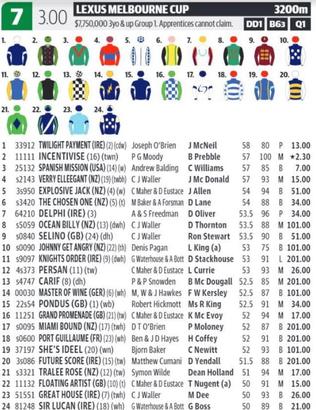 australian horse racing form guide