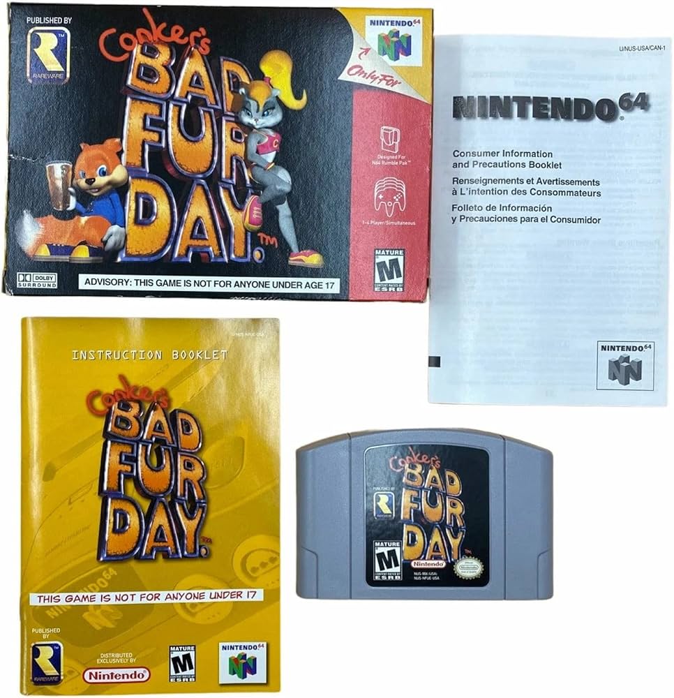 bad fur day n64