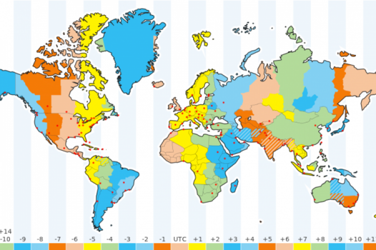 time zone currently