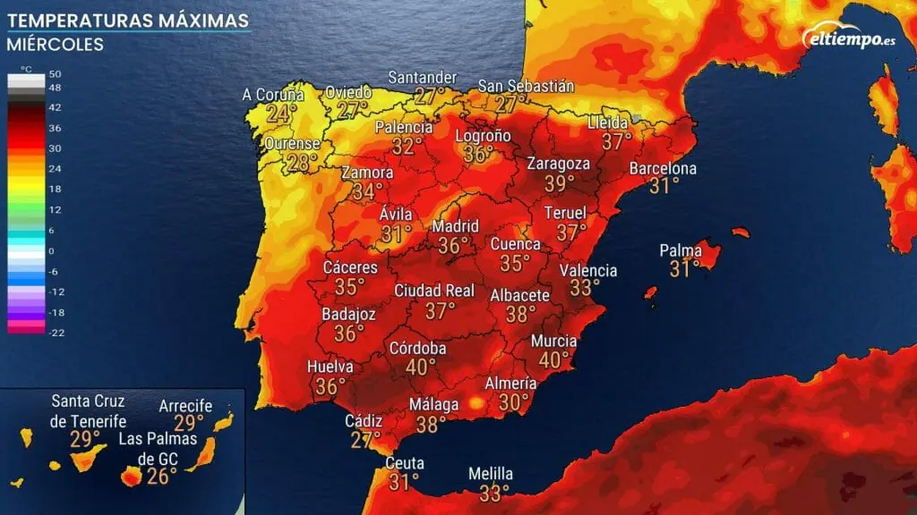 bajada temperaturas españa