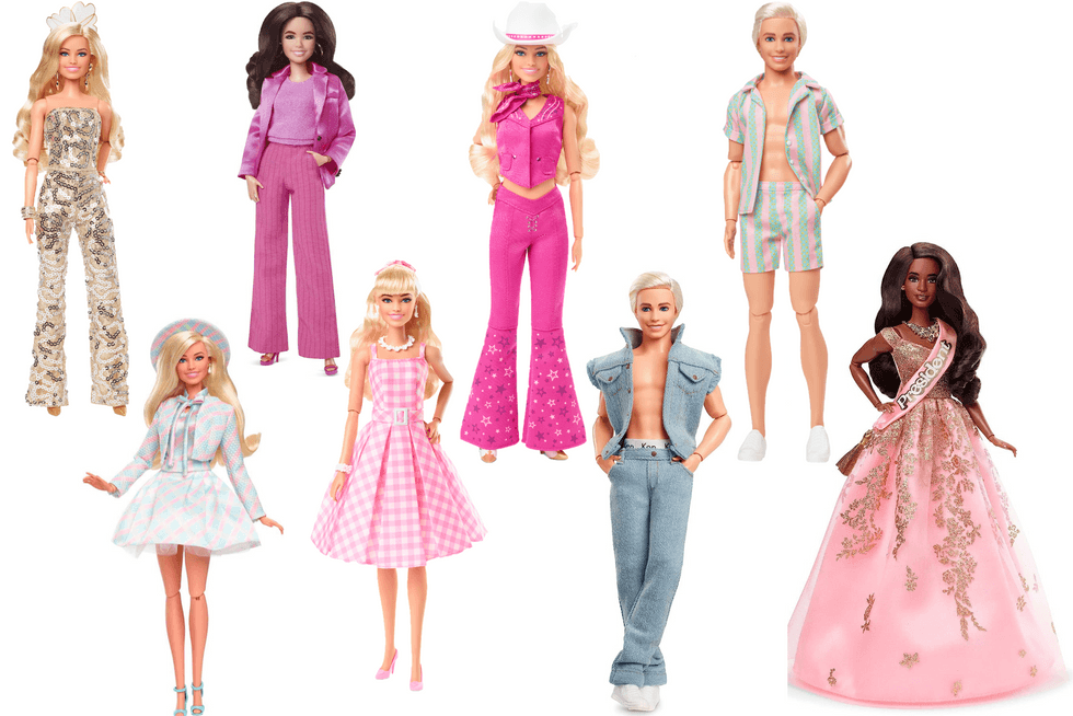 barbie movie dolls 2023