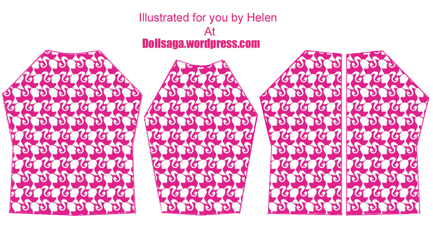 barbie shirt pattern