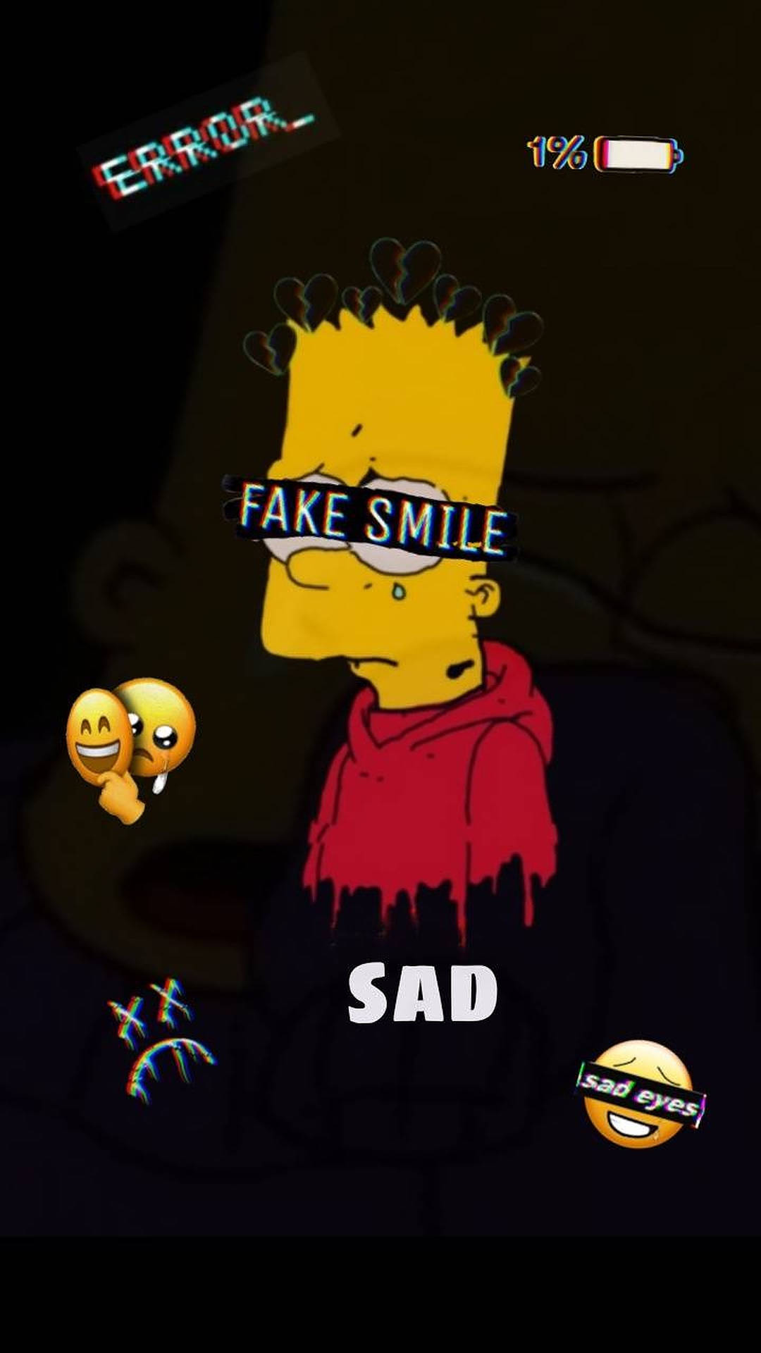 bart simpson sad