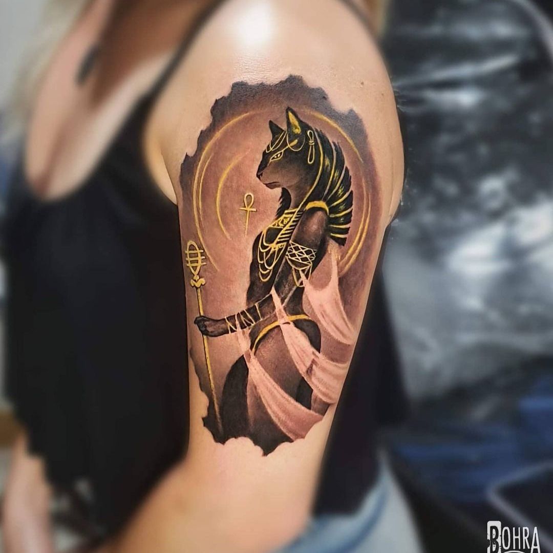 bastet tattoo