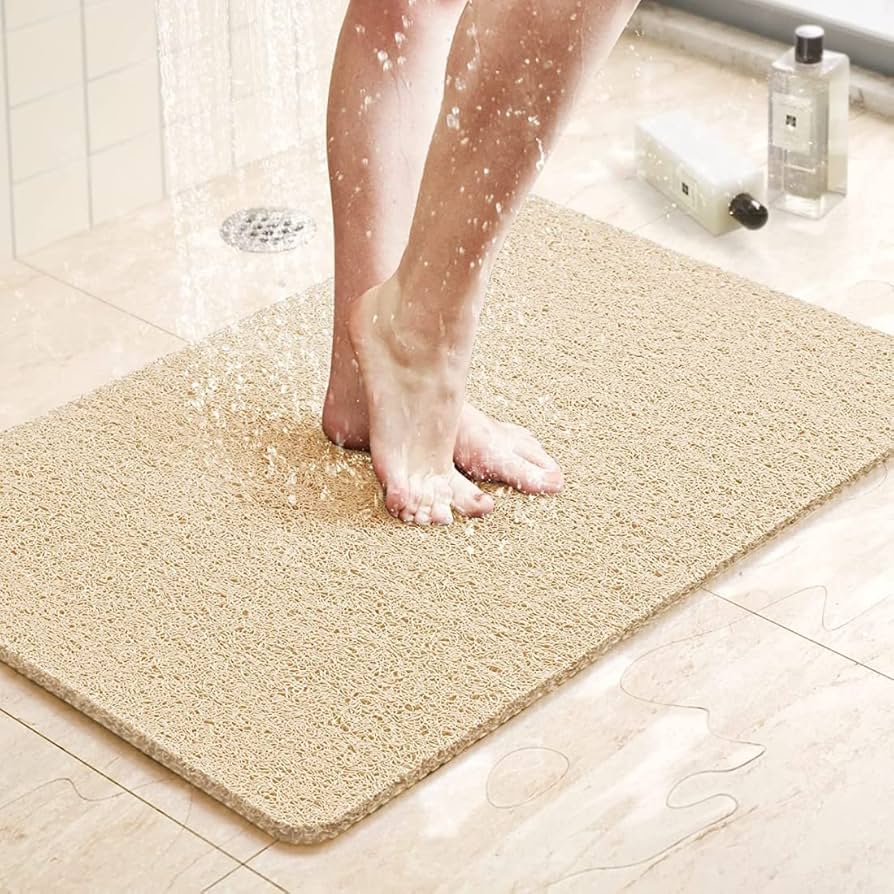 bath mat inside bath