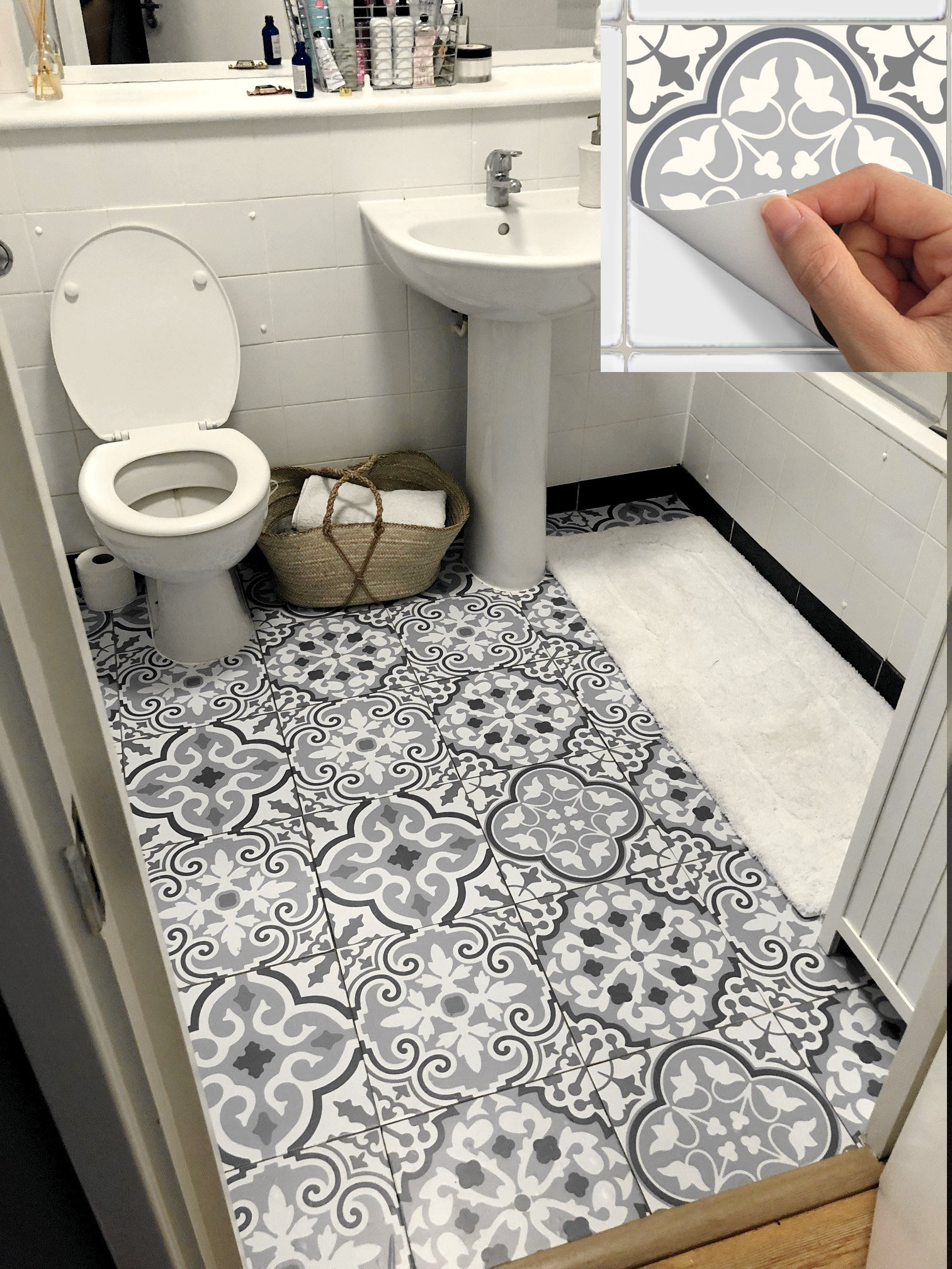 bathroom tile stickers