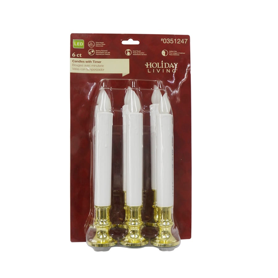 battery operated candles with timer