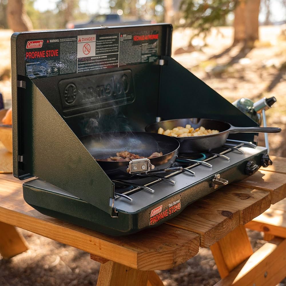 coleman gas stove