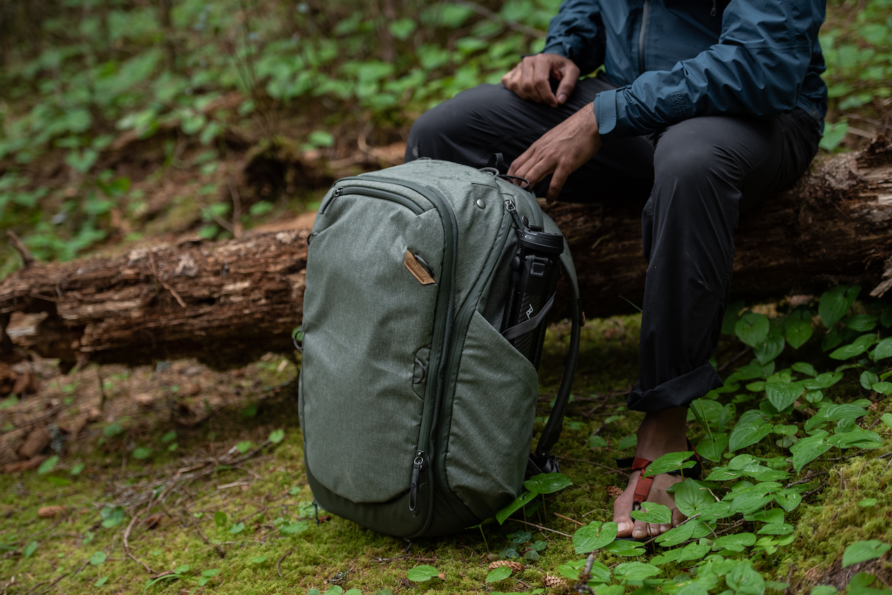 peak design travel backpack 45l review