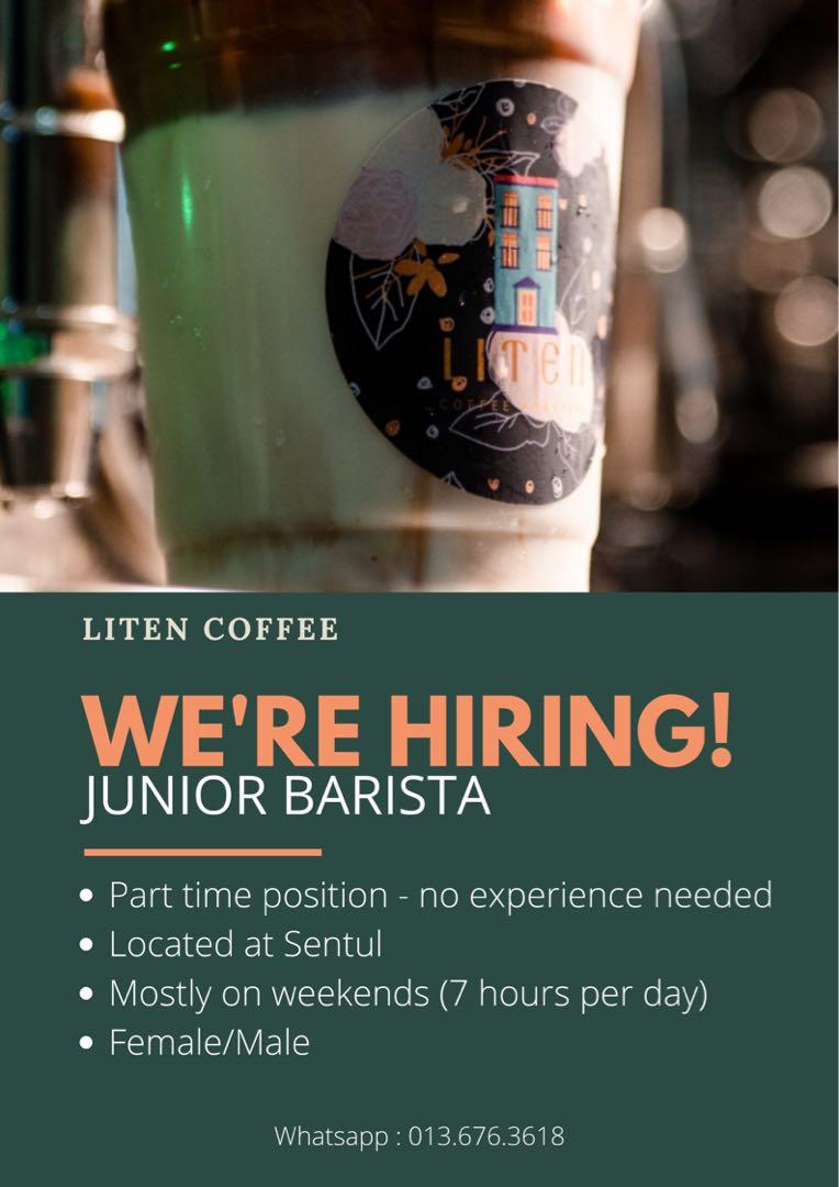 barista job near me