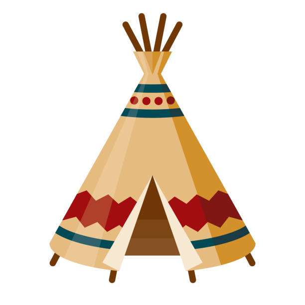 draw a teepee