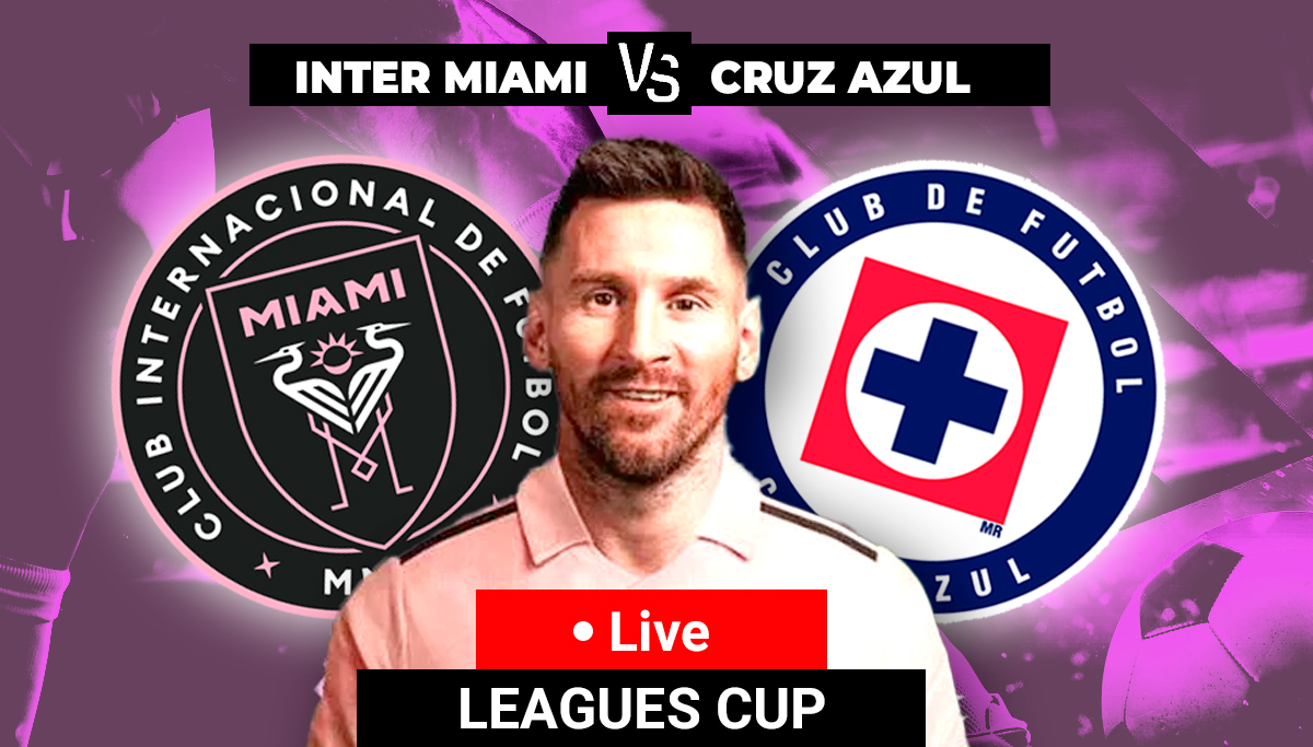 cruz azul vs inter miami lineups