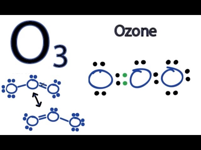 lewis dot structure for o3